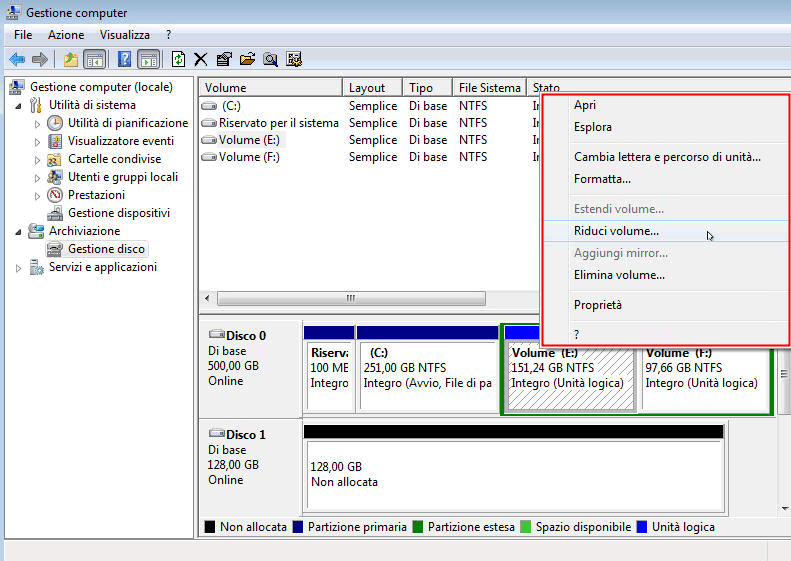 Unire Unit Logica Con Partizione Pimaria In Windows