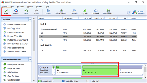 format usb drive in fat32 512mb allocation in windows 10