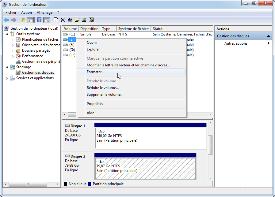 Gratuit] Formater exFAT en FAT32/NTFS sur Windows 11/10/8/7