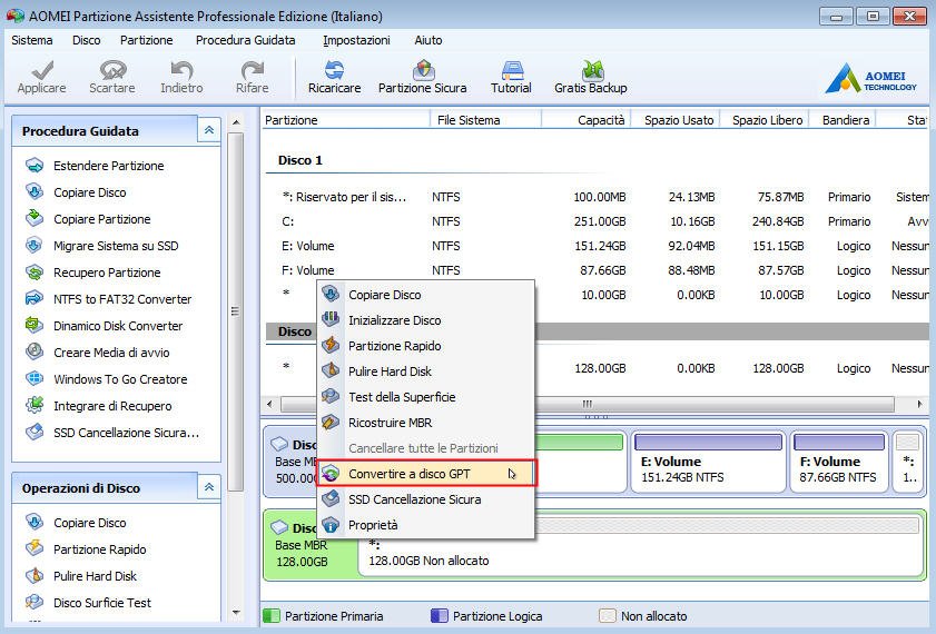 Mbr Gpt Come Convertire Un Disco Mbr Bios In Gpt Uefi 8597