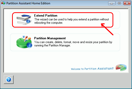 Extend Windows 7 Partition