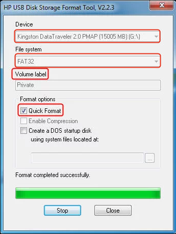 Free HP USB Tool for Windows 7 bit Download