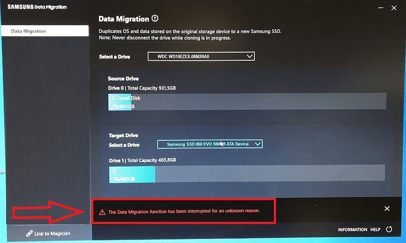 Samsung Data Migration Interrupted for Unknown Reason 11