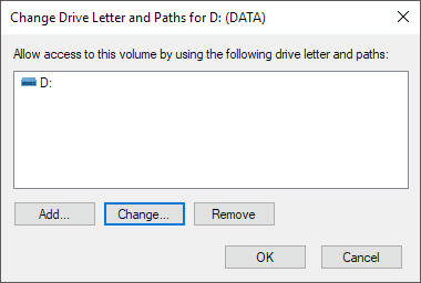 auto assign drive letter to usb
