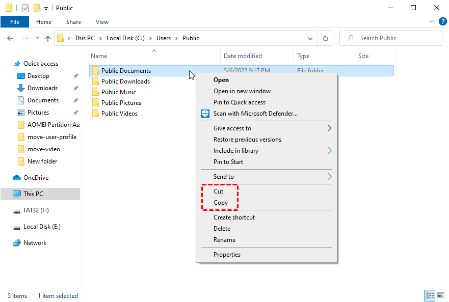 How To Move Folders From C Drive To D Drive In Windows