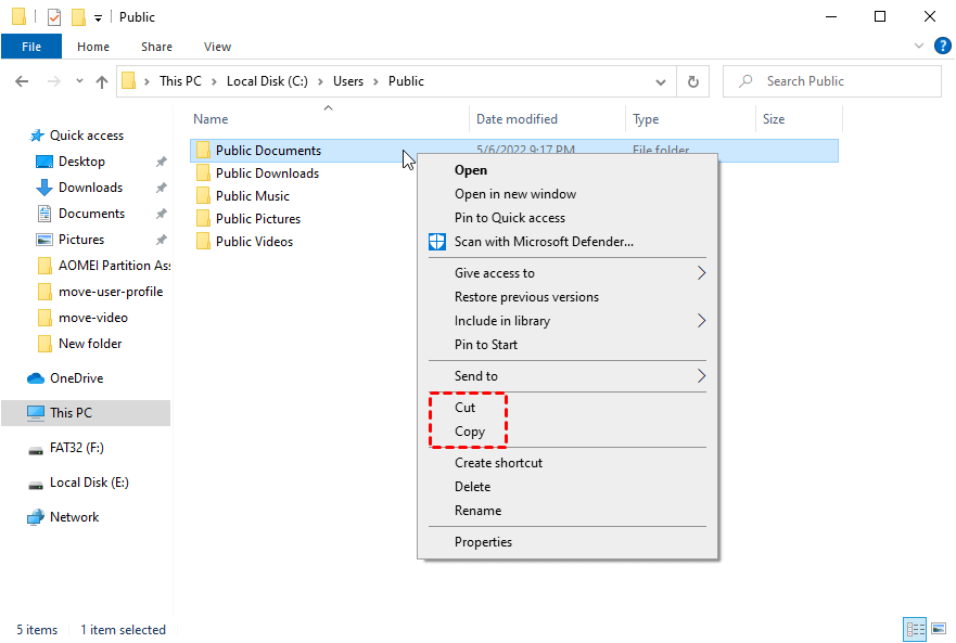 How To Move Folders From C Drive To D Drive In Windows 11 10 8 7 