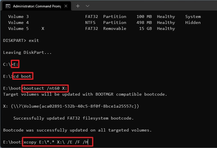 How to Install Windows 11 from USB via CMD
