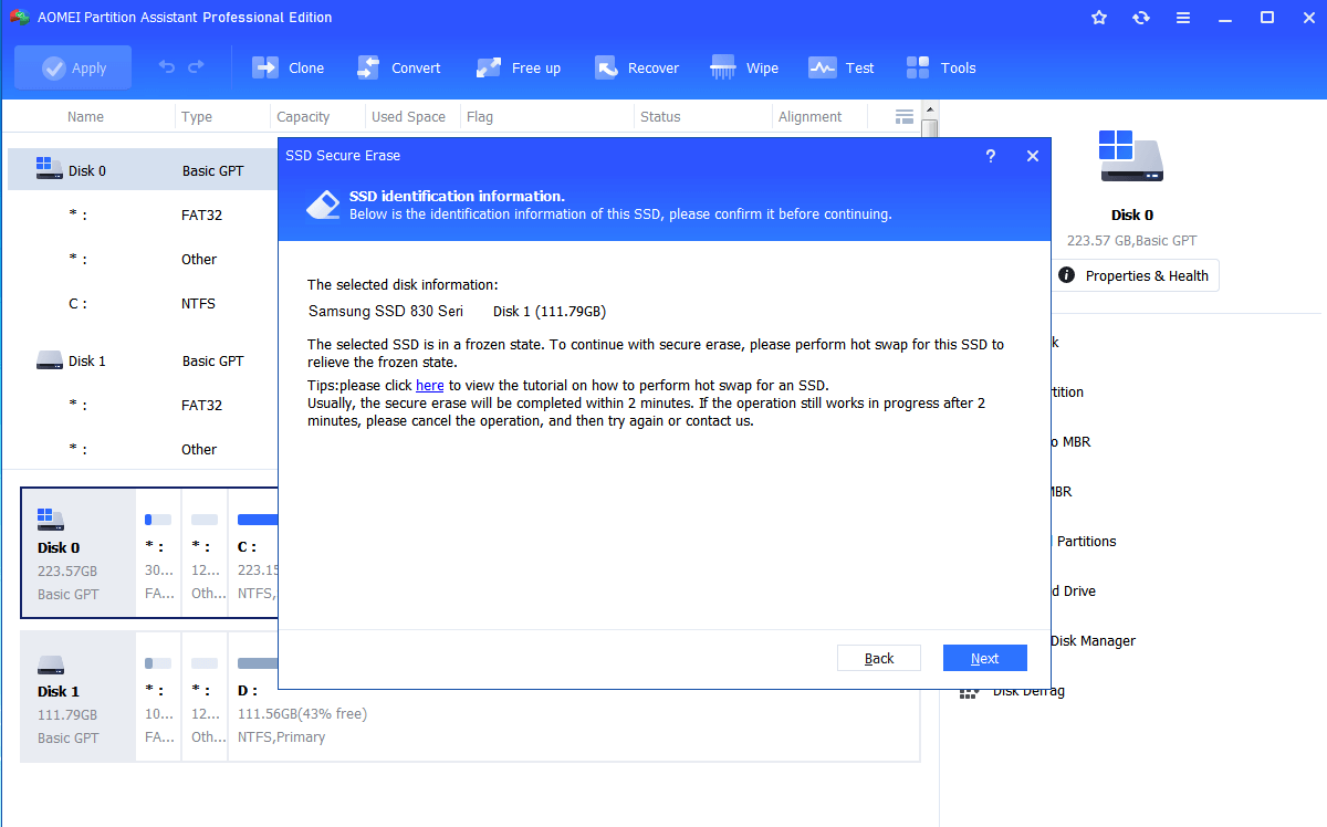 secure erase ubuntu