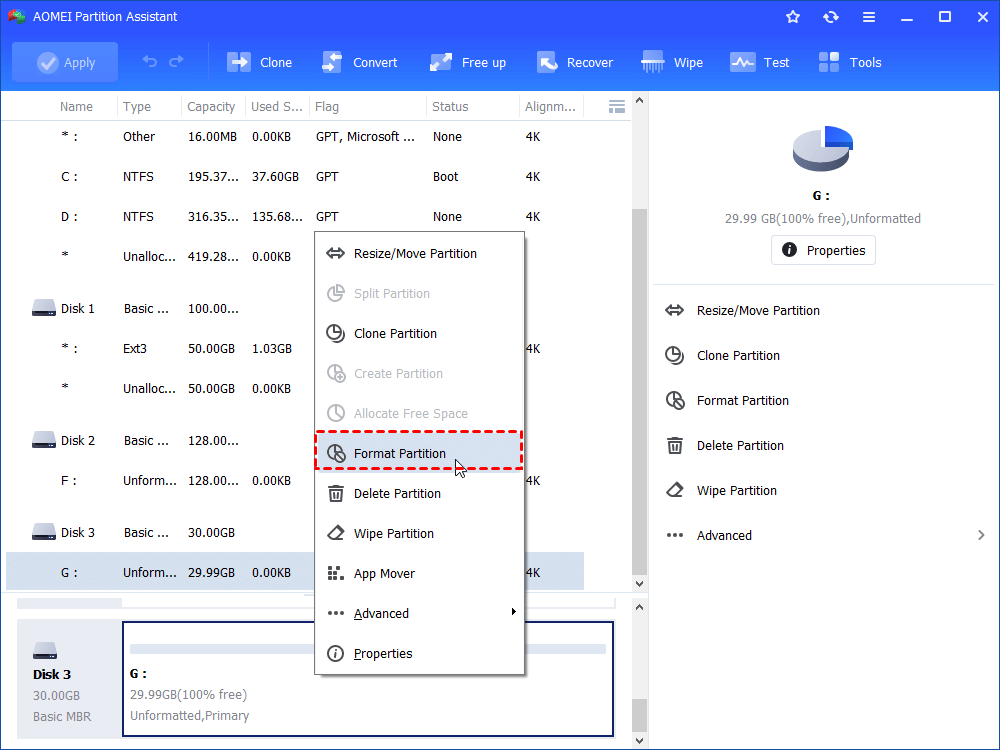 usb format tool windows 7