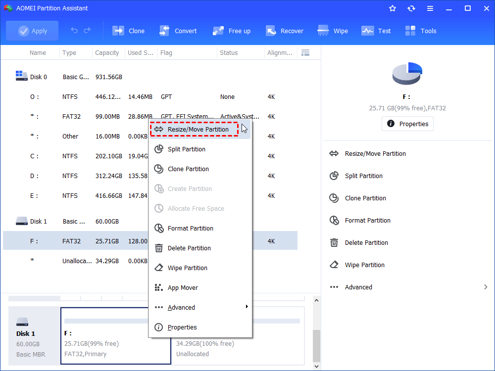 seagate disk tools reports wrong drive size