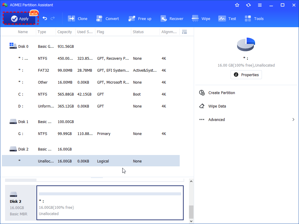 pen drive not showing full space