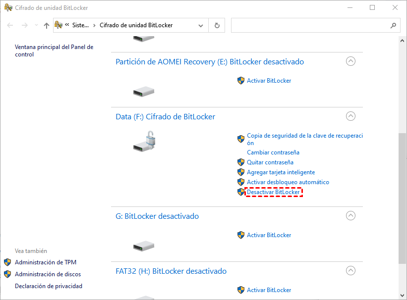 Actualizado C Mo Redimensionar Partici N Encriptada Windows