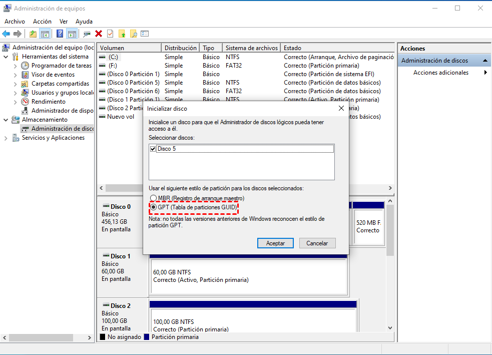 ¿cómo Inicializar Ssd Windows 1087emk 7425