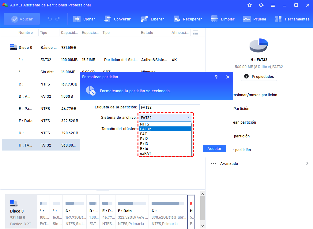 ¿cómo Formatear La Tarjeta Sd A Fat32 En Windows 11 10 8 7emk 0953