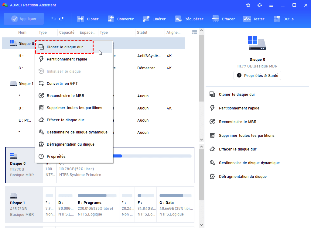 Comment cloner un disque dur en SSD sous Windows 10/8/7? - MiniTool