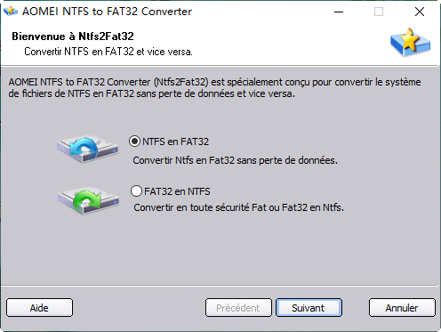 Comment convertir la clé USB en FAT32 ou NTFS sous Windows 10/8/7 ?