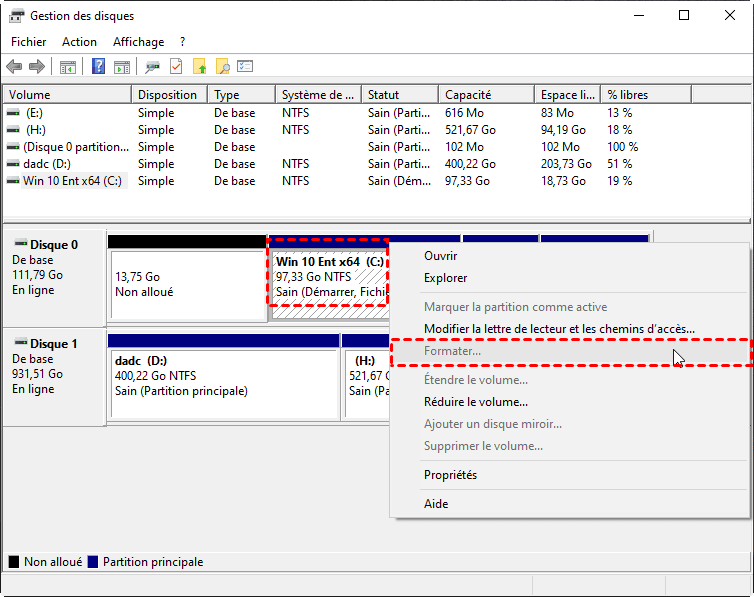 Comment formater disque dur PS4 pour l'utiliser sur PC dans Windows 11, 10,  8, 7 ?