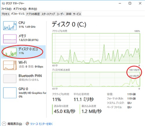 Windows 10でHDDの書き込み速度が遅い？今すぐ簡単に修正でき！