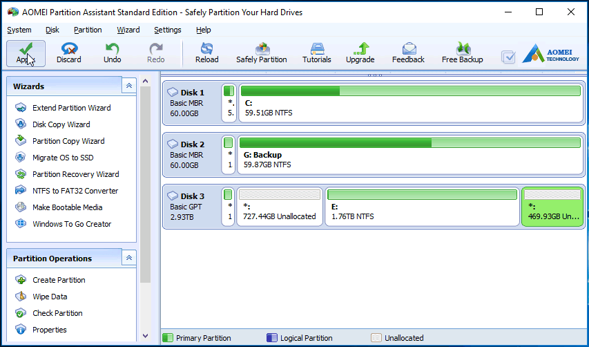 partition drive for windows and mac